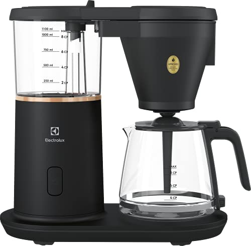 Electrolux Kaffeemaschine Explore 7 E7CM1-2GB, Erleben Sie den Geschmack von wirklich guten Brühkaffee, Automatische Gieß-over-Technologie, Kaffeemaschine, die aromareichen Kaffee, 6 min Brühzeit,