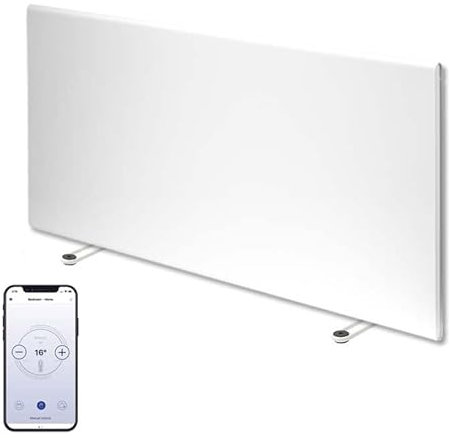 ADAX Neo Wifi Portable Electric Heater + Timer, Modern Smart Convector Radiator, 2000w Compact (420 x 955 mm), White