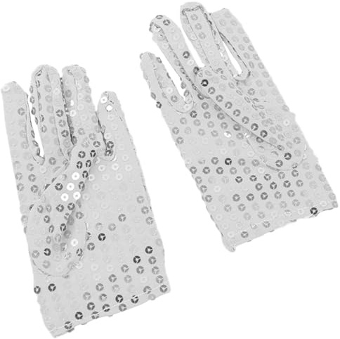 Elastic Kids Sequins Gloves Dance Competitions Shining Singing Christmas Party Delicate Children Full Finger Gloves Glitter Gloves Kids Glitter Gloves Girls Glitter Gloves Long Glitter Gloves Full