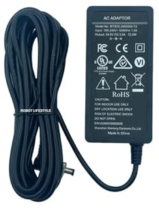 QHC002 3188 3088Extension Cord And Adapter 1pc, 4m Length For Robot Window Cleaner Model QHC002 3188 3088