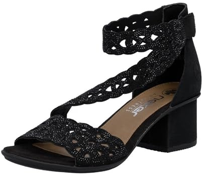 Rieker 64657 Sandales à lanières Femme