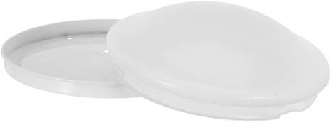SOPOTUTU Pantalla de Lámpara de Techo Redonda 19 Cm Diámetro, Cubierta de Repuesto Base para Montaje Empotrado, Compatible Luminarias Interiores para Dormitorio, Cocina y Baño
