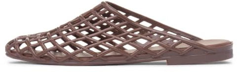 TRUFFLE Collection Diya Womens Brown Jelly Sandal - Size 8 UK - Brown