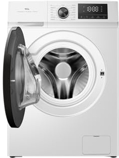 9kg A-10% Class Front Load Washing Machine with 1400rpm Fast Spin, Smart LED Display, Multi-Program Steam Care, Safety Features-FF0109WA2AMUK