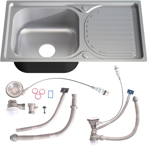 Acciaio inox cucina lavello da incasso Lavello rotondo lavandino lavello in acciaio inox ad angolo