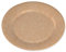 LE NAPPAGE ARTS DE LA TABLE 50 Assiettes en carton Kraft FSC®- diamètre 18cm, Brun