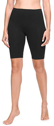 Ladeheid Damen Leggings LA40-131 (Schwarz, M)