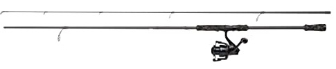 Abu Garcia MAX X BLACK OPS Spinnruten- und Rollen-Combo - Spinnfischen Spin-Ausrüstung