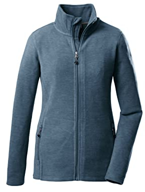 killtec Damen Fleecejacke WMN FLC JCKT 8, sturmblau, 42, 39053-000