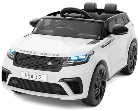 Kids Ride On Car with Remote, Licensed Land Rover Electric Car, Ride On Toys for Kids 3-8 with Mp3 Player, Rocking, Pull Rod