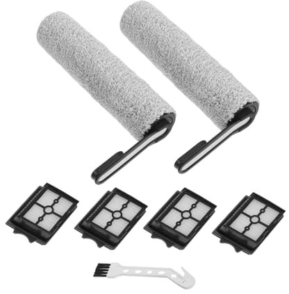 MUSISALY 1Ensemble Filtres Brosses pour Autolaveuse Brosses Roulantes Filtres Petite Brosse de Nettoyage Accessoires de Remplacement pour Nettoyage