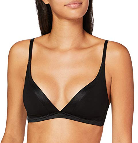 Calida Cate Soutien-Gorge Souple Triangle avec Coque Dames, Bretelles réglables, avec Bandeau Satin, sans Armatures