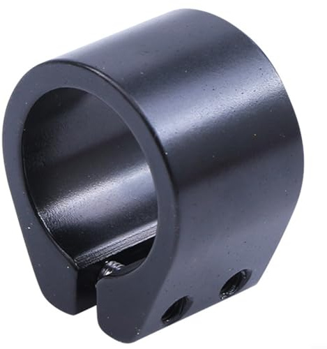 Collier de serrage double couche pour tige de selle de vélo 31 8 mm pour sécuriser la tige de selle en alliage forgé pour vélo électrique VTT (noir)