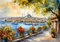 CALVENDO Poster 42,0 x 29,7 cm Querformat Istanbul am Bosporus| Bilder, Kunstdruck, Wandbild, Wanddeko, Prints ohne Rahmen