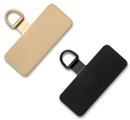 CHUQING Mobiltelefonkedja universella kuddar mobiltelefon snodd lapp mobiltelefonband universell telefon snodd pads telefon patch, 2 stycken