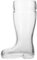 Alipis Glass Beer Boot Mug: Boot Cup Glassware Creative Transparent Glass Storage Container for Candy and Drinks Unique Barware for Home Entertaining 7.9X4.5X2 Inches