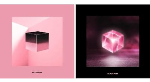 BLACKPINK - [Square Up] 1st Mini Album 2 Ver Set CD+Booklet+PhotoCard+SelfieCard+Lennticular Lyrics+Postcard K-POP Sealed