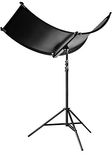 Walimex pro Reflektor Halfpipe + WT-806 Stativ