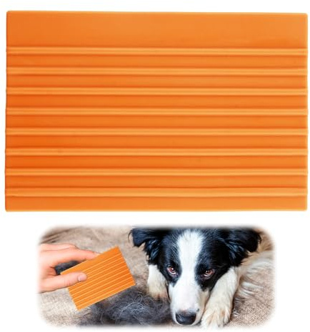 Nouvel outil d'épilation des poils d'animaux, brosse d'épilation pour chat, grattoir pour lit, canapé, tapis, surfaces de la maison - Portable - 10,8 cm