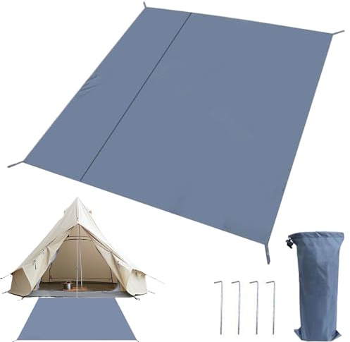 Tappeto per tenda | Tappeto per esterni Campeggio coperta per pavimenti tenda,Tappeto Oxford resistente asciugatura rapida borsa per terrazza balcone escursionismo picnic prato