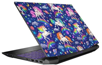 Head Case Designs Officially Licensed Kayomi Harai Unicorn Universe Pattern Magical Fantasy Vinyl Sticker Skin Decal Cover Compatible With HP Pavilion 15.6 15-dk0047TX