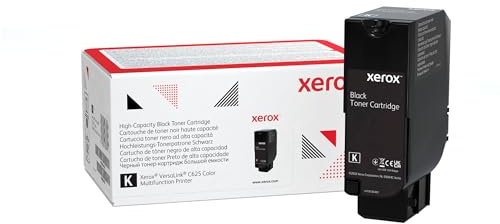 Xerox Genuine VersaLink C625 Black High Capacity Toner Cartridge (25,000 Pages) - 006R04636