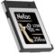 Netac CF2000 256GB CFexpress Type B Memory Card PCIe Gen 3 * 2 NVMe1.4 Max Read 1750MB/s Max Write 550MB/s for Professional Photographers and Videographers Vloger (Black Gold)
