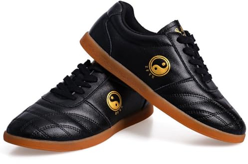 ForceRoute Tai Chi Scarpe,Kung Fu Scarpe,Scarpe Taekwondo,Scarpe Arti Marziali,Uomo Donna,Scarpe da Karate,Unisex,Traspirante,Antiscivolo,Leggere,Morbid,per Meditazione e Qigong,Wing Chun