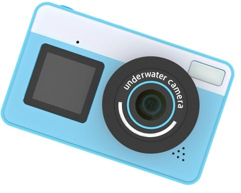 Appareil photo numérique étanche IP68 48 MP haute résolution pour photographie sous-marine de 3 m de profondeur, design léger pour la plongée avec tuba