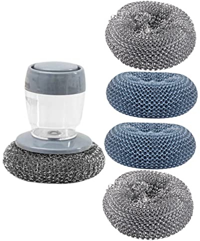 washing up sponge, 1 Set Add Liquid Pot Brush Sponges for Cleaning Sink, Scrub Scrubbing Portable for Kitchen