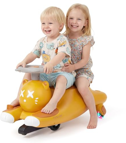 Garvee Classic Wiggle Ride-on Car with Pedals for Kids Age 3+