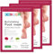 3 Pack Foot Peel Mask, Exfoliating Socks Calluses Remover, Aloe Moisturizing Feet Peeling Mask for Dry Skin, Cracked Heels, Foot SPA Socks for Women and Men (Rose)