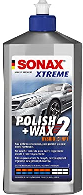 SONAX XTREME Polish+Wax 2 (500 ml) polish per superfici verniciate quasi nuove, leggermente usurate e curate regolarmente, ridona colore e una lucentezza profondi | Art. N. 02072000-820