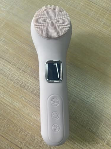 Lrbsule Gesichtsbürste Elektrisch, 2 in 1 Mitesserentferner Porenreiniger Gesicht und Gesichtsreinigungsbürste, Reinigungsbürste Gesicht mit 5 Vibrationsmodi 3 Saugstärken Wasserfest IPX7, Porensauger