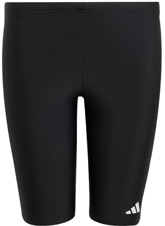 adidas Boy's Swim Jammers Kids Swimwear, Black, 13-14 Years
