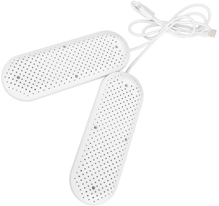 Yusat Sèche-chaussures, technologie de circulation de l'air chaud, fonction désodorisante multifonctionnelle, sèche-bottes pour un usage domestique, dortoirs, voyages (sans fonction minuterie)