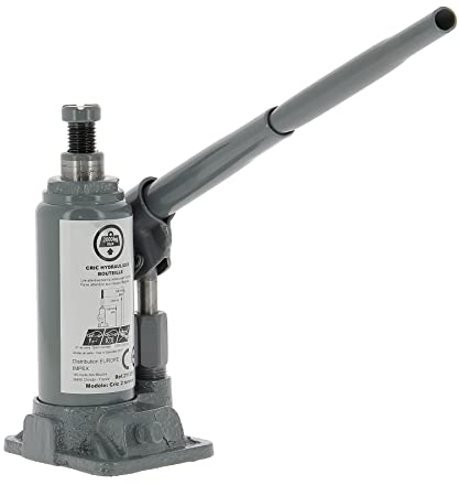 PRECISION-STEEL cric hydraulique bouteille 2T