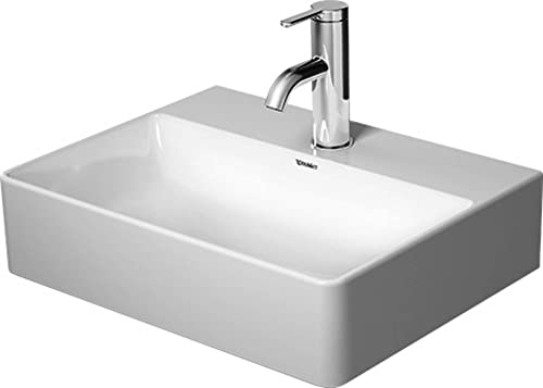Duravit Lavabo Duravit DURASQUARE o ÜL HLB 450x350mm o HL we WG