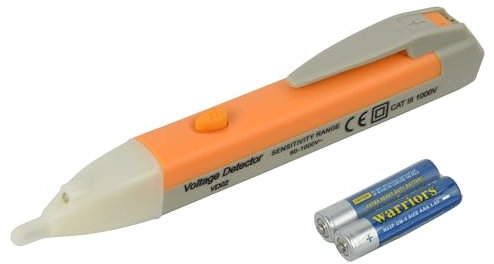 Electraline Detector de tensión sin contenido de 90 V a 1000 V AC, probador eléctrico