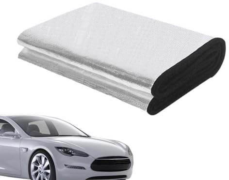 Manchon isolant pour batteries de voiture - 102,0 x 18,0 cm - Housse de protection flexible ignifuge - Couverture isolante - Pour remorques, bateaux, applications marines, temps froid, hiver, ATV