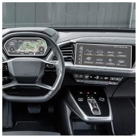 Navigation Cockpit Skyddsfilm För Q4 För E-tron 2022 Skärmskydd Av Härdat Glas Film Bilradio Gps Navigation Bilinteriör