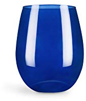 Excelsa Juego de 6 vasos, cristal, azul cobalto