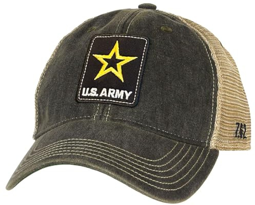 7.62 Design U.S. Army Logo Vintage Trucker Hat Black