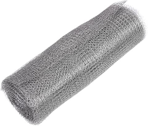 Happyyami Stainless Steel Mesh Wire Net Flexible Screen for Mice Prevention Drain Clogging and Ventilation Steel for Home and Garden Use