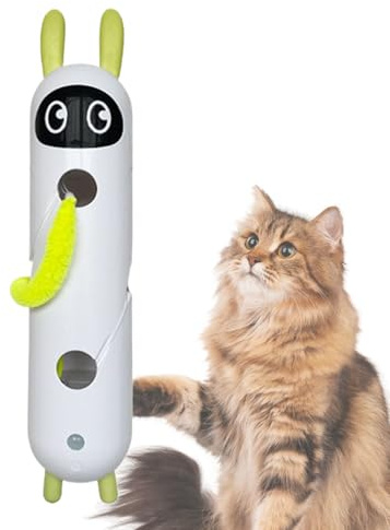 Giocattolo interattivo per gatti, con sensore di movimento, gioco intelligente per alleviare la noia, allenamento cognitivo, stimolazione mentale, arricchimento per casa, interni ed esterni, campeggio