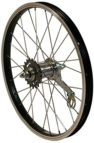 Redondo 16 Zoll Hinterrad 16 Kasten Felge Schwarz mit 1 Gang Rücktritt Bremse