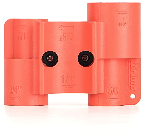 iCrimp CRQ03 Debur & Depth Gauge Tool for Push-Fit Fittings, Disconnect Tool for Push to Connector Fittings