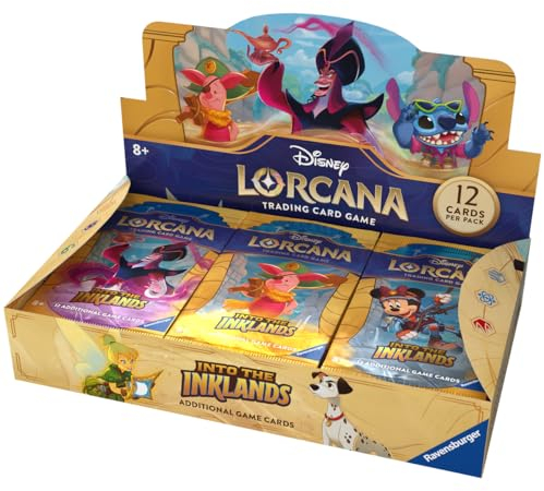 Disney Lorcana: Set 3 - Display mit 24 Booster Packs (Englisch)