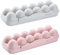 Aweisile Contenitori per Uova 2 Pezzi Contenitori per Uova da Frigorifero Portauova in Plastica con 12 Griglie Porta Uovo da Frigorifero Contenitore per Uova con Coperchio per Frigorifero Esterno