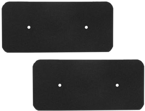 VYIBPDY 2 pezzi filtro asciugatrice candy,filtro asciugatrice per Hoover Candy 40006731, Tampone filtro spugna asciugatrice,275 x 125 x 10 mm,in spugna,tappetino
